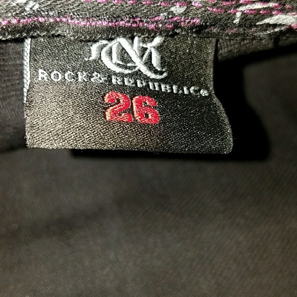 Rock and Republic Size 26 Womens Straight Leg Jean - Picture 8 of 8